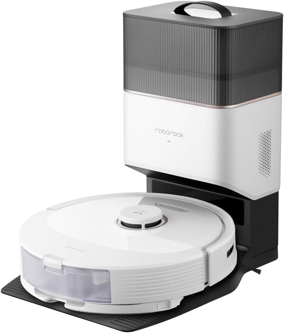 roborock Q8 Max+ Robot Vakum, Beyaz