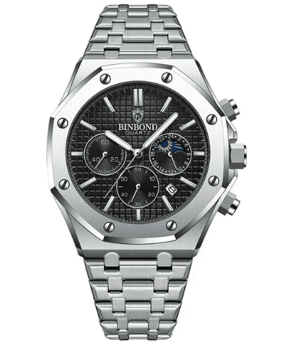 Savoi Binbond Men's Multifunctional Moon Phase Watch