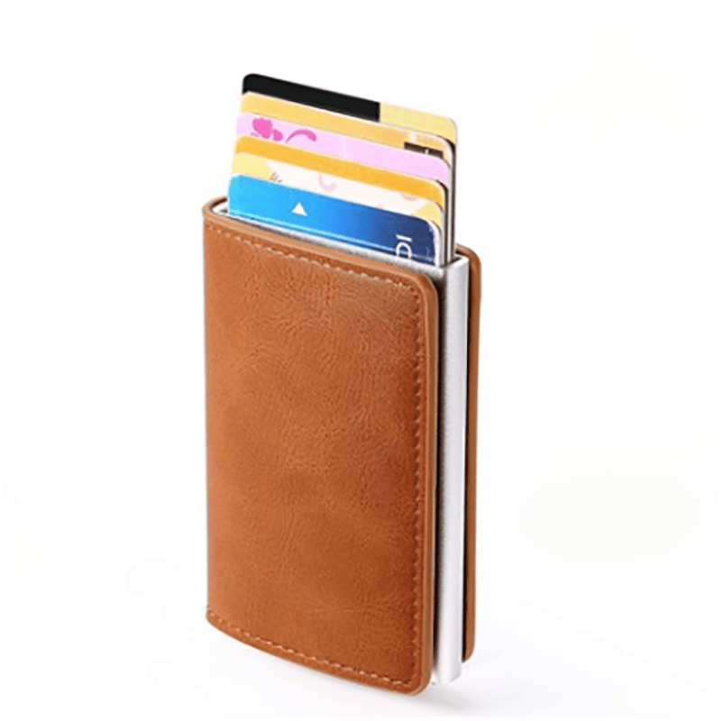 Smart Aluminum Alloy Mini Wallet for Men and Women