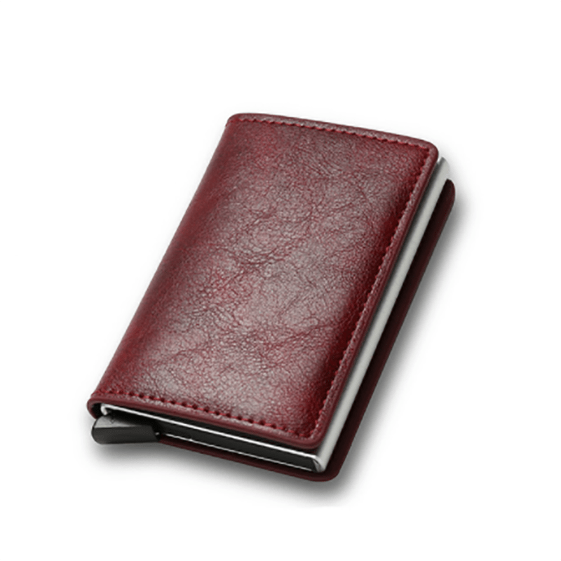 Smart Aluminum Alloy Mini Wallet for Men and Women