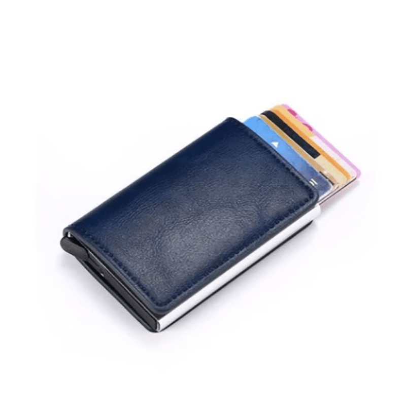 Smart Aluminum Alloy Mini Wallet for Men and Women