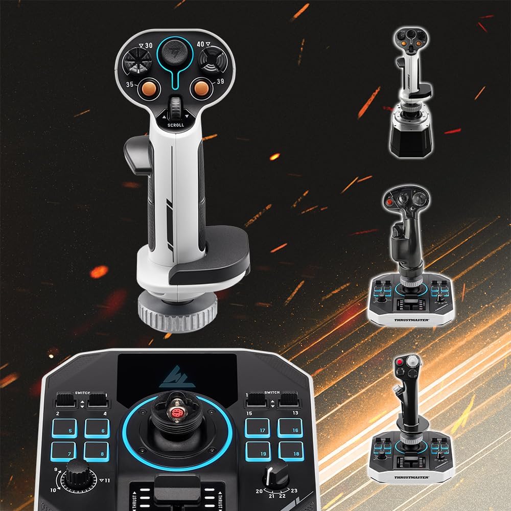 Thrustmaster Sol-R 1 Flightstick - PC için savaş ve uzay keşfi joystick'i