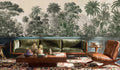 Tropical Elephant Jungle Wall Mural