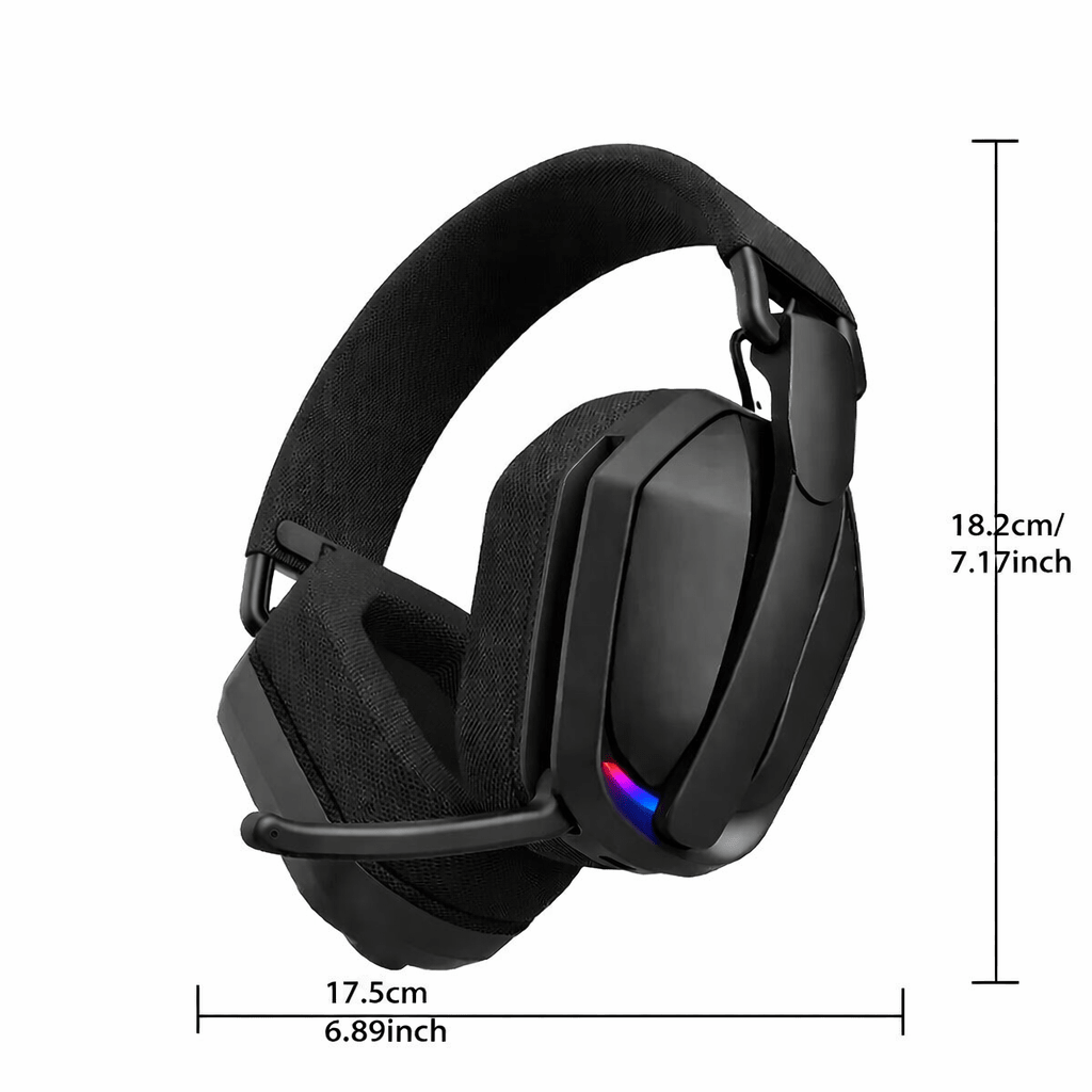 Wireless Gaming Headphones with Noise Cancelling Mic