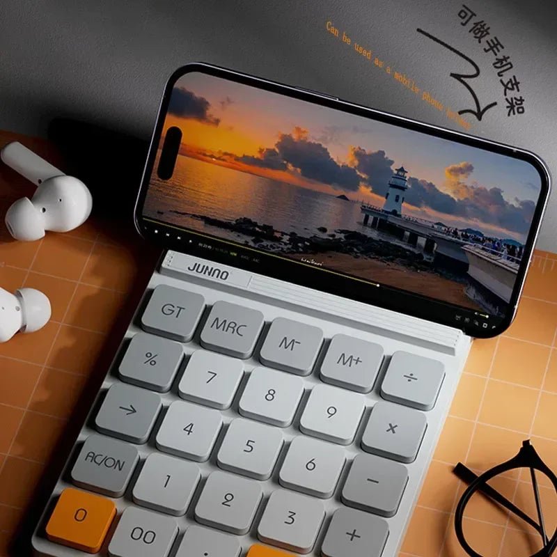 With Mobile Phone Holder Function Office Calculator  Goddess Model for Accountants Large Screen Financial Calculator