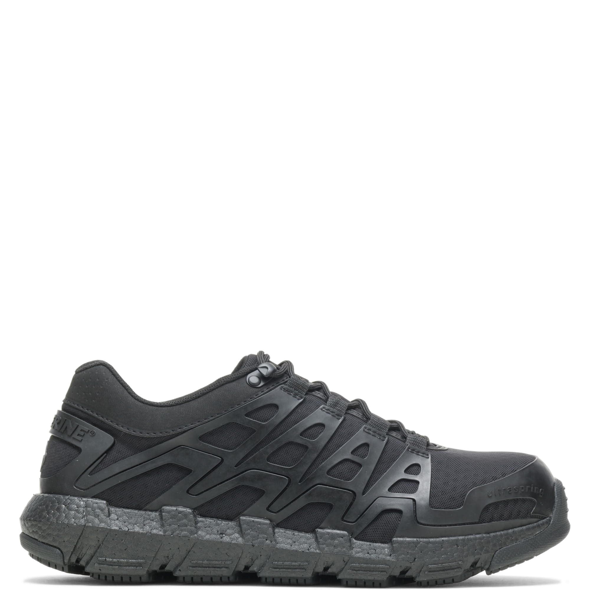 Wolverine Mens REV DuraShocks LO Construction Shoe BLACK 10 X-Wide