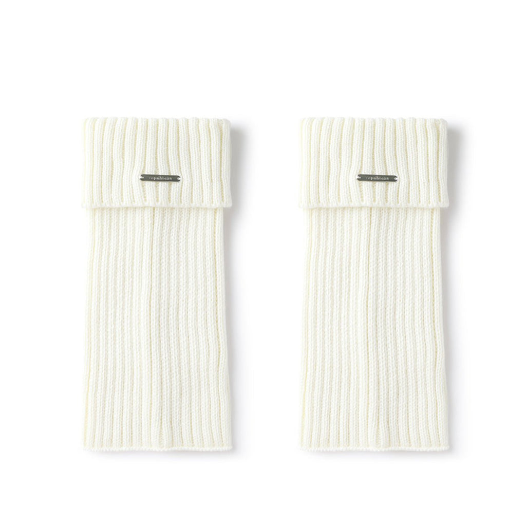 Women's 30cm Cuffed Ribbed Leg Warmers – Autumn & Winter 2-Pair Set