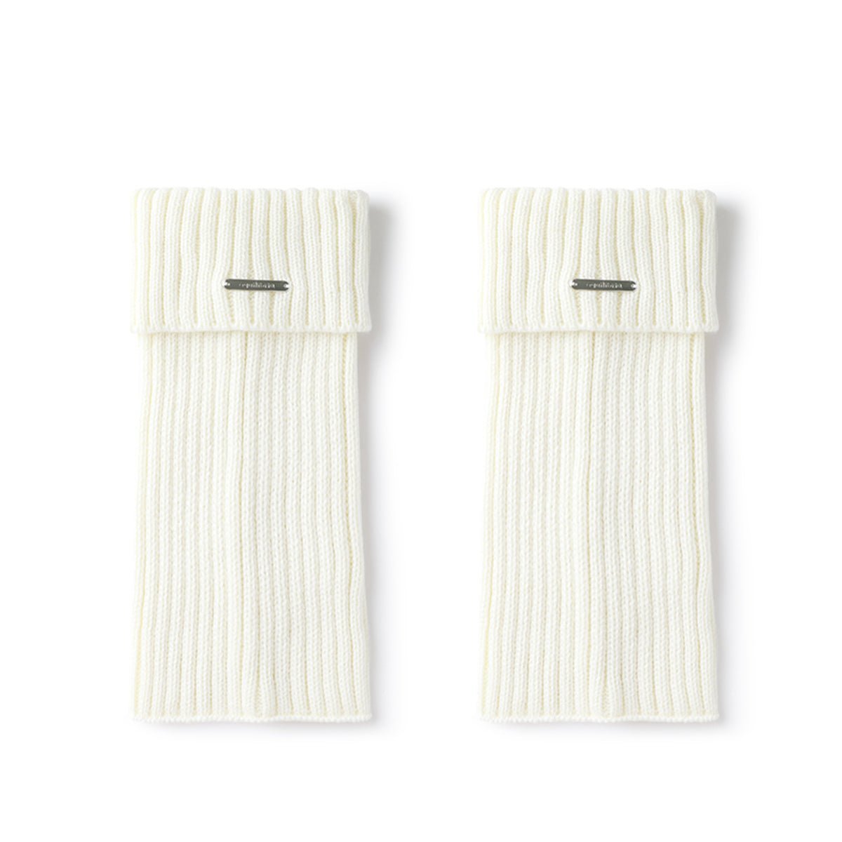 Women's 30cm Cuffed Ribbed Leg Warmers – Autumn & Winter 2-Pair Set