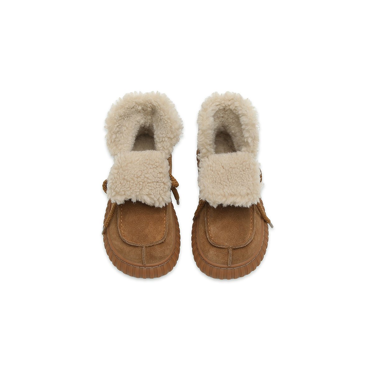 Women's Suede Shearling Winter Boots