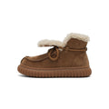 Women's Suede Shearling Winter Boots