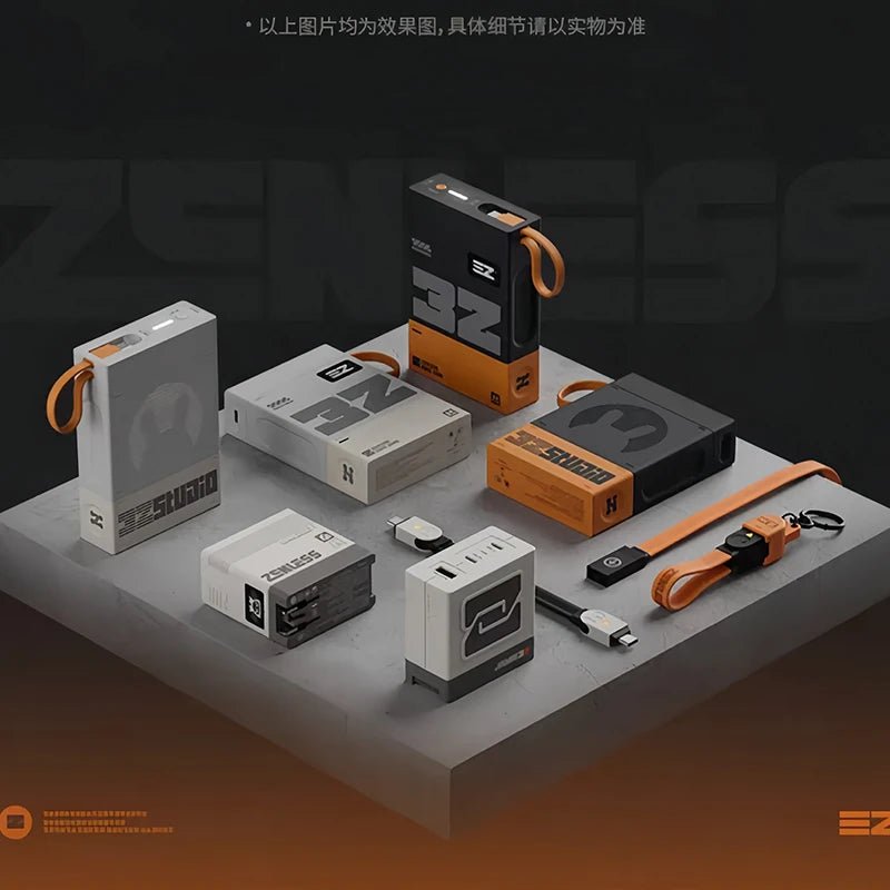 Zenless Zone Zero Rapid Power Pro Series Expandable Assembled Fast-Charging Power Bank