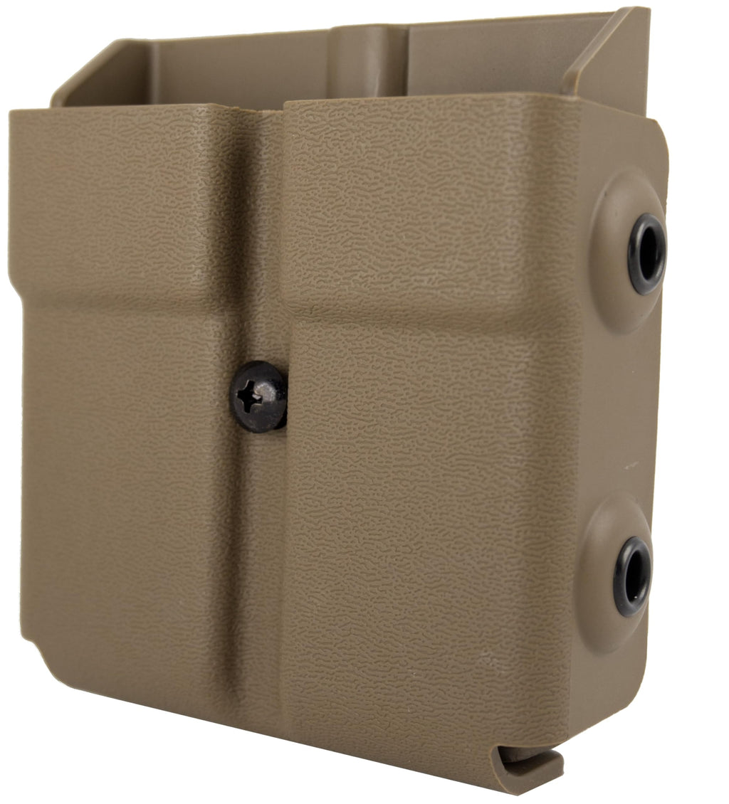 Zero9 Holsters Model 4027 Double Magazine Case/Traditional 9/40 Flat Dark Earth Tek Lok